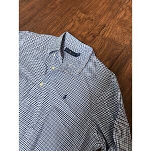 Ralph Lauren Mens Button Down Cotton‎ Large